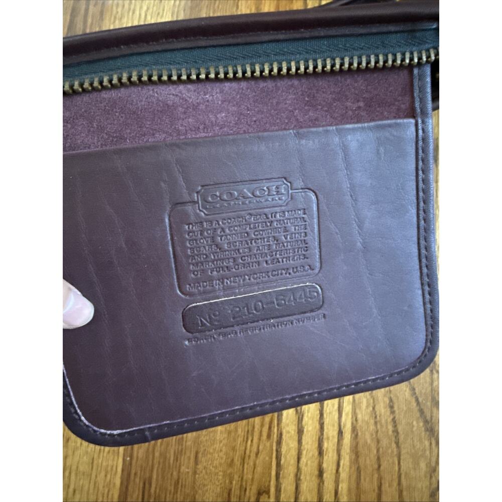 Coach Bonnie Cashin NYC 70's Saddle Brown 6445 Without Strap - Picture 15 of 15